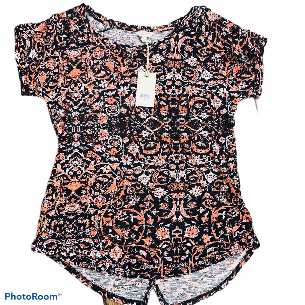 NWT Lucky Brand Short Sleeve Top
